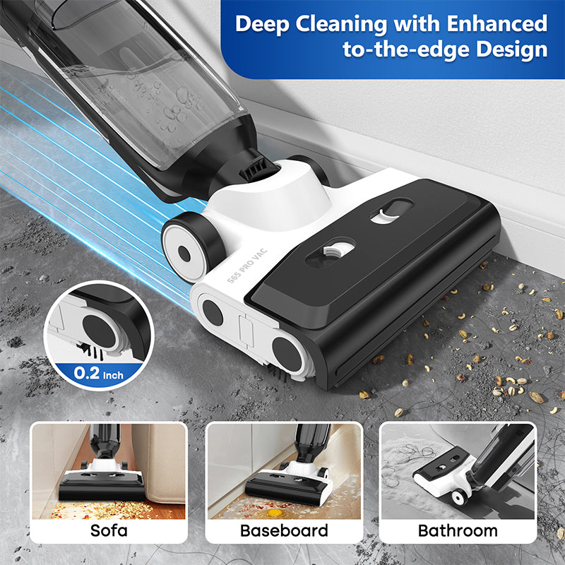 4-in-1 Steam Vacuum & Mop: High-Temp Deep Cleaning for All Floors