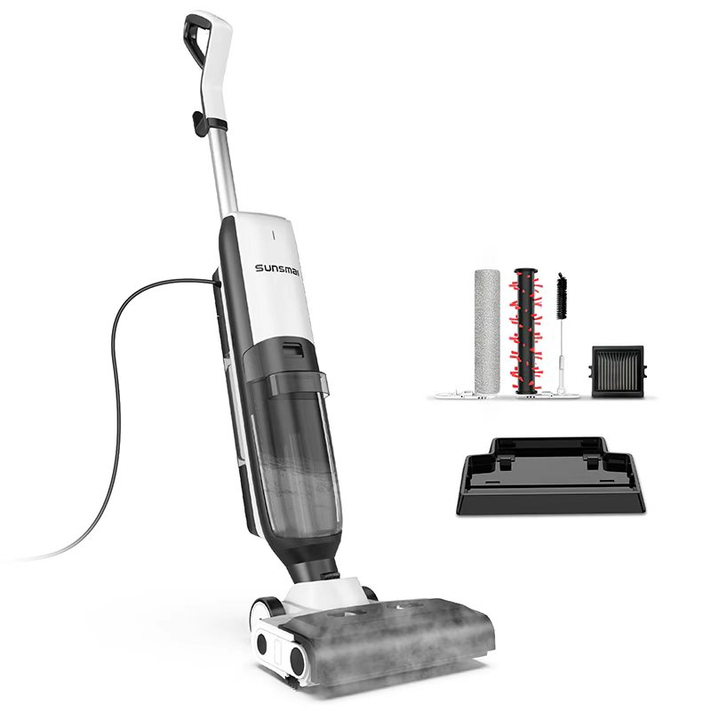 4-in-1 Steam Vacuum & Mop: High-Temp Deep Cleaning for All Floors