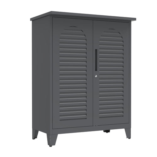 "Premium 47'' Industrial Metal Storage Cabinet".